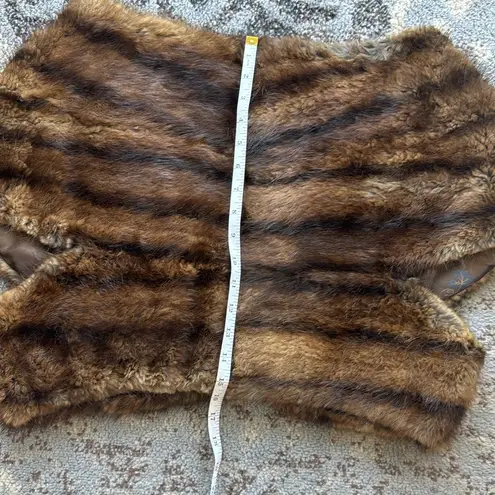 Vintage Morton’s of Washington D.C. Muskrat Fur Stole Brown Size undefined