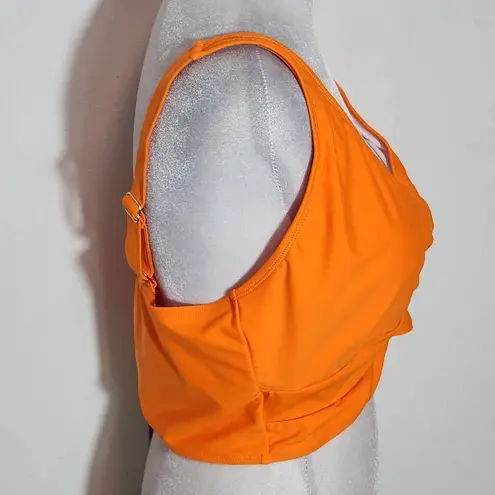 DOKOTOO Orange Bikini and Skirt Swimsuit Set NWT Size XL Orange Swimwear
