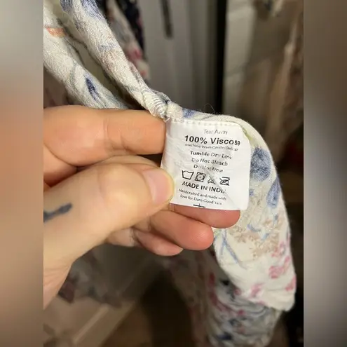 Darn Good Yarn Boho Kimono Styled Cardigan Bat Wing Sleeves Size Small/Medium