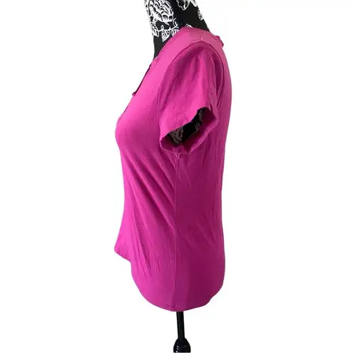 Covington Basic V Neck T shirt Casual Lounge Loungewear Cotton Everyday Workwear