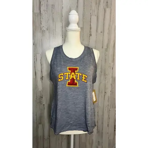 Rivalry Threads NWT Iowa State Cyclones Women's Size Large Gray Sleeveless Tank Top