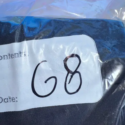 Bally Total Fitness Bally - Total Fitness Midnight Blue Mesh High Waisted 25'' Ankle Leggings