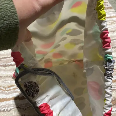 Thirty One Drawstring Cinch Sac Gift Bag White