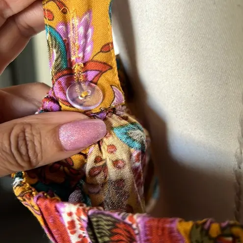 House of Harlow 1960 Jackie Floral Square Neckline Dress