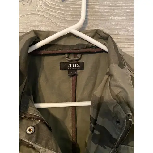 a.n.a Camo Jacket  size large