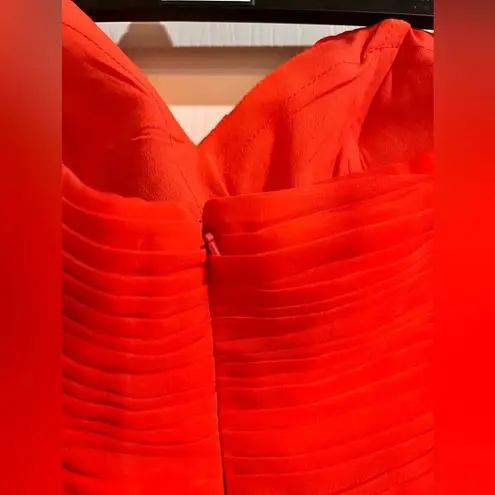 Lavish Lice FINAL PRICE NWT LAVISH ALICE Pleated Pleat Chiffon Sweetheart Mini Dress