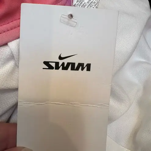 Nike  Swim Pink Orange Tie Dye Ombre One-Piece Swimsuit Sporty NWT Size XL