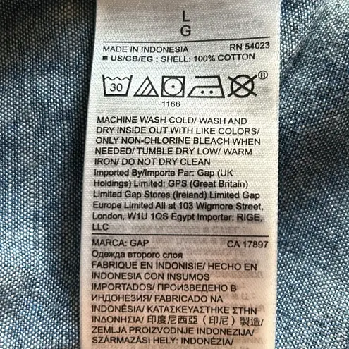 Gap  Women’s Lightweight Chambray Utility Style Joggers Lounge Everyday Wear Pant - Image 8