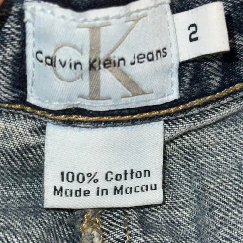 Calvin Klein Vintage  Denim Skirt