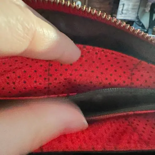 by the moon designed by Salomé Falcón Red Convertible Wristlet Crossbody Bag