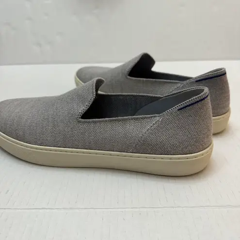 Rothy's Shoes Womens Sz 11 Gray Slip On Casual Sneaker Knit Washable Comfortable
