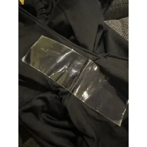 Soluna Swim Standard Buckle Up One Piece Bandeau Swimsuit Size XL Black