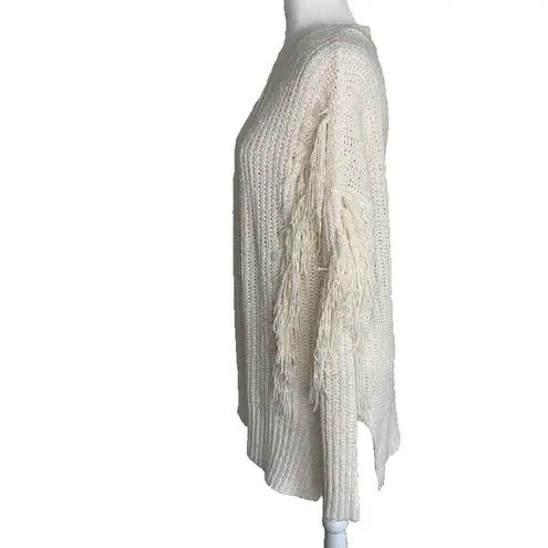 Matilda Jane Good Hart Women’s SOUTHERN CHARM Cardigan Size L Fringe Sweater