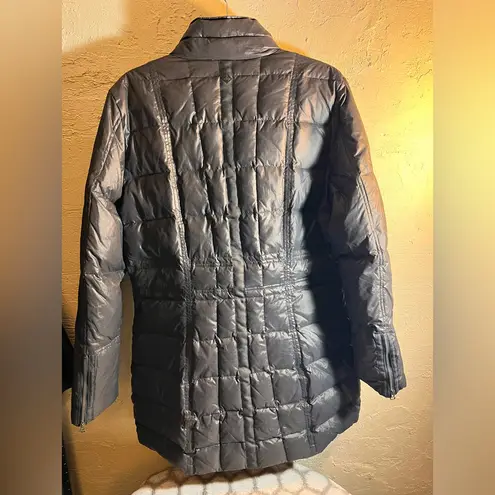 prAna Women's Down Puffer Ski Jacket Dark Gray XL