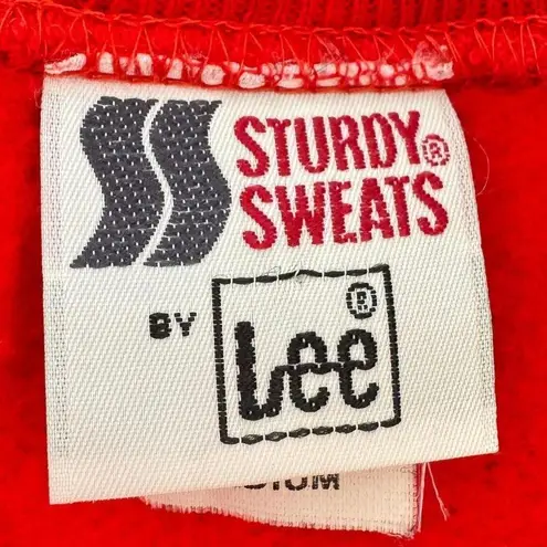 Vintage Sturdy Sweats by Lee Christmas Sweatshirt medium Santa ugly sweater
