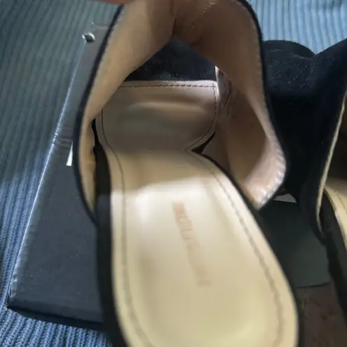 Pretty Little Thing Women's platform Black Mules 