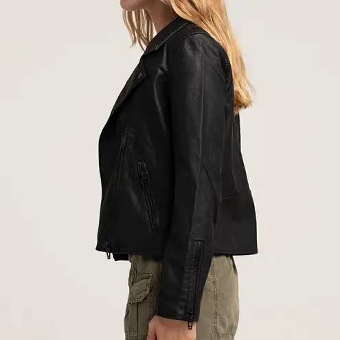 BLANK NYC  Leather Jacket Sz XS NWT in Black