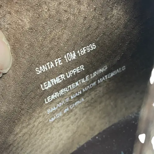 OTBT Sz 10M Women's Cinder Santa Fe Western Heeled Booties