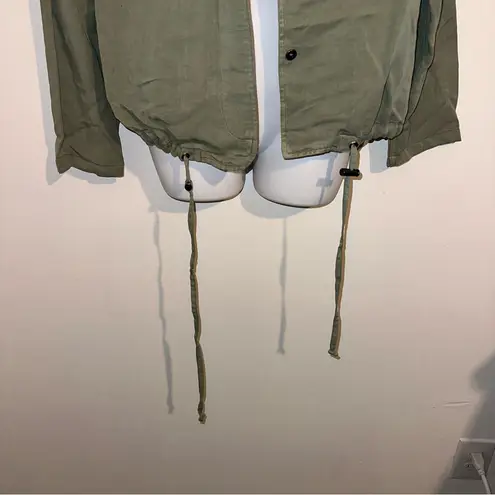 Rails Collins Women's Utility Jacket in Sage Green Size Small