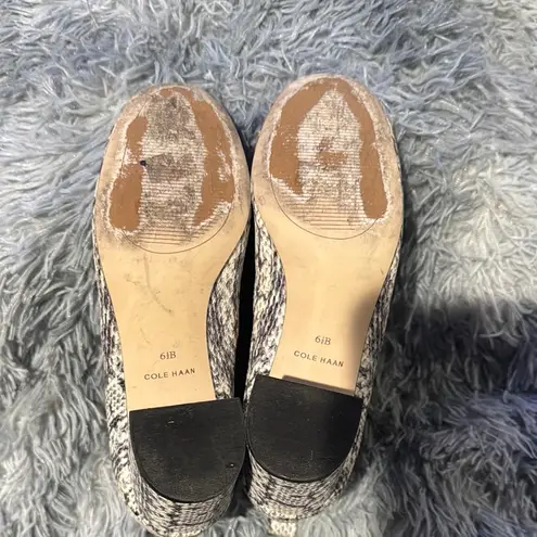 Cole Haan  Gray Ankle Boots with Block Heel