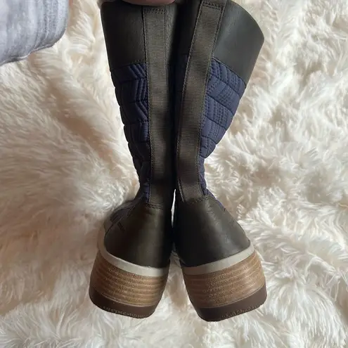 Merrell BNWOT Size 8.5 HAVEN PULL-ON POLAR Peacoat Leather Boots New Women's Shoes