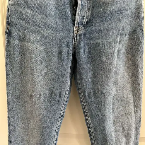 RE/DONE Originals High Rise Ankle Crop Jeans