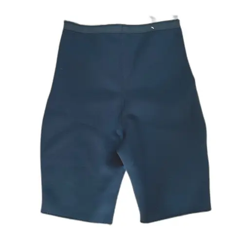 Zagora HOT PANTS Black Neoprene Slimming Excercise Weight Loss Workout Shorts Size L