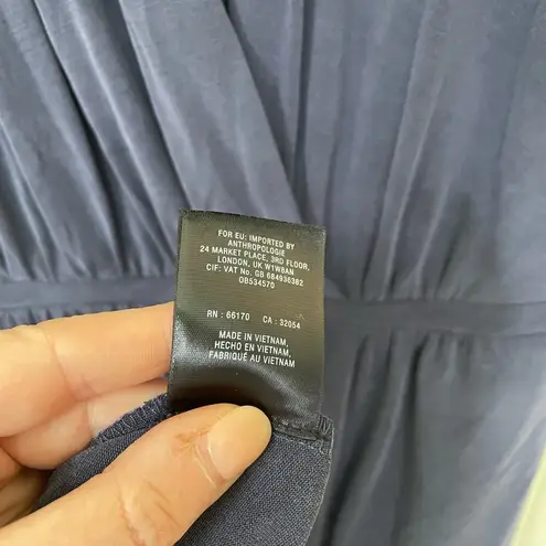 Moulinette Soeurs Anthropologie Vêtements Maxi Dress Pockets Purple Size L