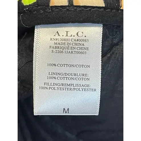 ALC Frank A.L.C. Women's Oversized One Button Emory Quilted Jacket Multi Size Medium NWT