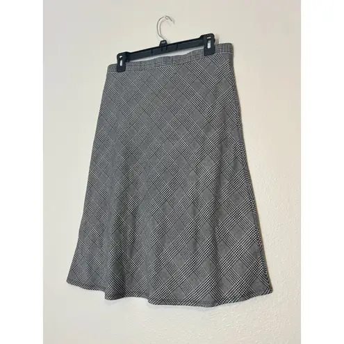 Love Scarlett Houndstooth Skirt Sz M Goth Grunge Dark Academia Skater Preppy Black Size M