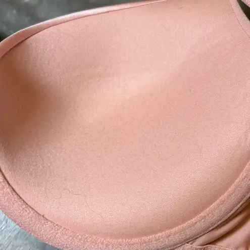 Auden Bra Womens 36B Peach/Pink The Daydream Padded Lace Adjustable Straps Pink Size undefined