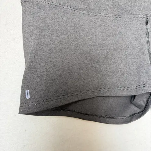 Nobull Gray High Rise Shorts Compression Training Athletic Gym Womens size M