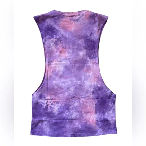 Jeffree Star #57 Tye Dye Muscle Tank in Purple