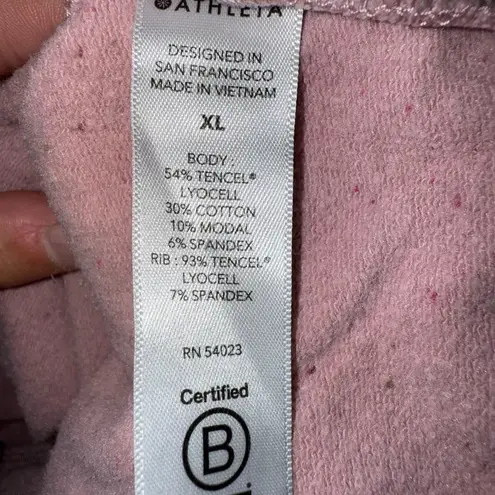 Athleta  Women’s XL 632179 Balance Sweatshirt Victorian Berry