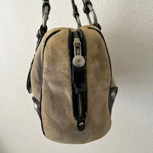 Juicy Couture  Y2K DayDreamer Brown Velour Medium Handbag Rare 2000s Accessory