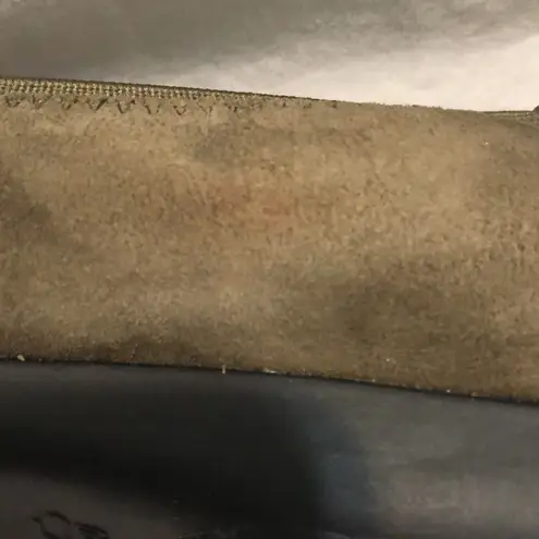 Abeo BIO System Tessa Olive Green Suede Ballet Flats Size 8.5 Comfort