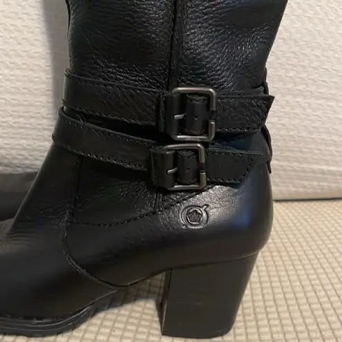 Born Black Waterproof Rain Boots Size 6.5