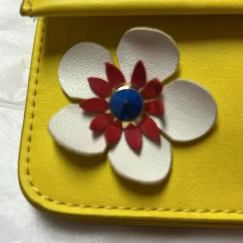 Citywide flower party purse Yellow