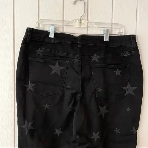 Maurice's  Black Star Print High-Rise Jeans