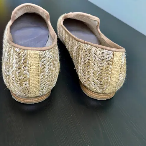 COM + SENS Gloriette Raffia Loafer Shoes