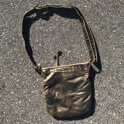 9x9 Copper Studded Leather crossbody satchel Bag