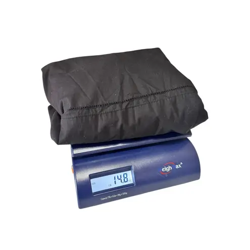 Jenni Kayne Peninsula Black Cotton V-Neck Spaghetti Strap Maxi Dress Size L $425