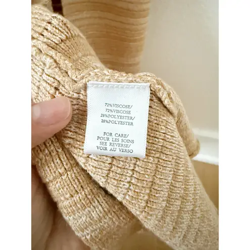 Torn By Ronny Kobo Darcey Snowy Knit Crochet Dress in Lark and White Medium