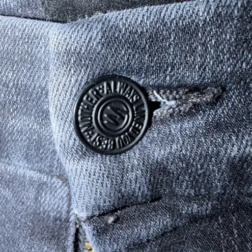 MOTHER Women's Black Looker Ankle High Rise Skinny Jeans. Size 28! Amazing shape