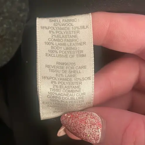 Rebecca Taylor Pencil Skirt Women Small Tailored Wool Tweed Herringbone Twee