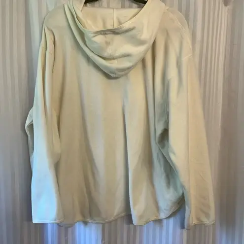 H & M Quarter Zip Hooded Fleece - Size XXL