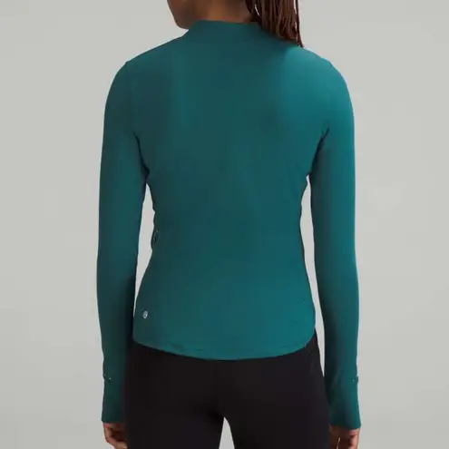Lululemon  Rulu Running Long-Sleeve Mock Neck Shirt