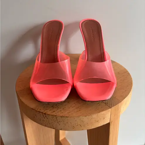 Amina Muaddi Lupita PVC Mules Size 8/8.5