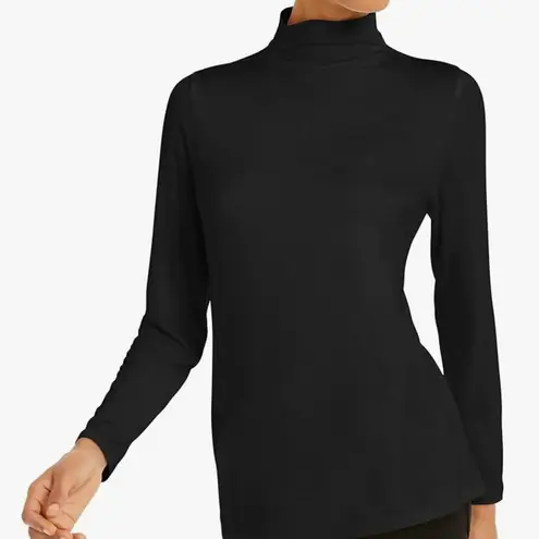 Classic Mock Turtleneck Seater Black Size M