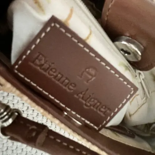 Etienne Aigner Faux Straw Woven Leather Mini Crossbody Bag 2274 Sandal Fob